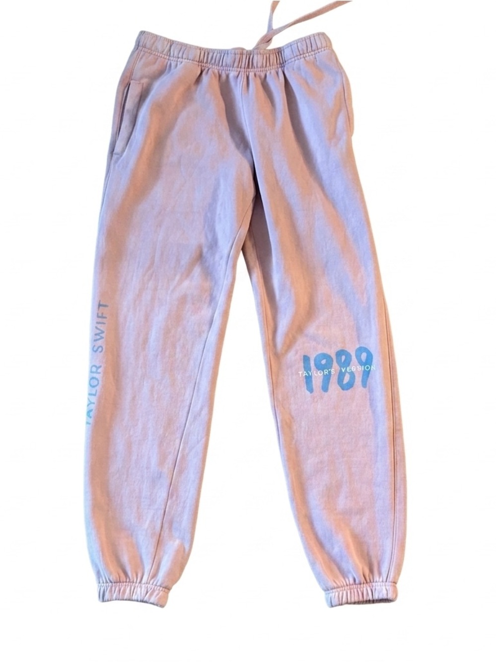 Taylor Swift 1989 Sweatpants Womens Medium Joggers Taylor's Version Cozy